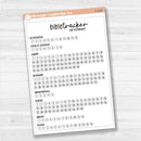 Bible Reading Tracker Dashboard | A5 Full Sheet Sticker | C-445 to C-451