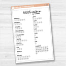 Bible Reading Tracker Dashboard | A5 Full Sheet Sticker | C-445 to C-451