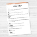 Bible Reading Tracker Dashboard | 7x9 Full Sheet Sticker | C-452 to C-457