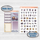 Ice Cream Celestial Kit | Weekly Add-On Planner Kit Stickers | Scoops of Jupiter | KIT-402-B