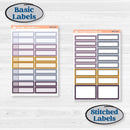 Ice Cream Celestial Kit | Weekly Add-On Labels Planner Kit Stickers | Scoops of Jupiter | KIT-402-C