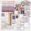 Ice Cream Celestial Kit | Hobonichi Cousin Weekly & Daily Planner Kit Stickers | Scoops of Jupiter | KIT-402-E