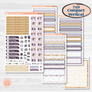 Ice Cream Celestial Kit | 7x9 Compact Vertical Planner Kit Stickers | Scoops of Jupiter | KIT-402-H