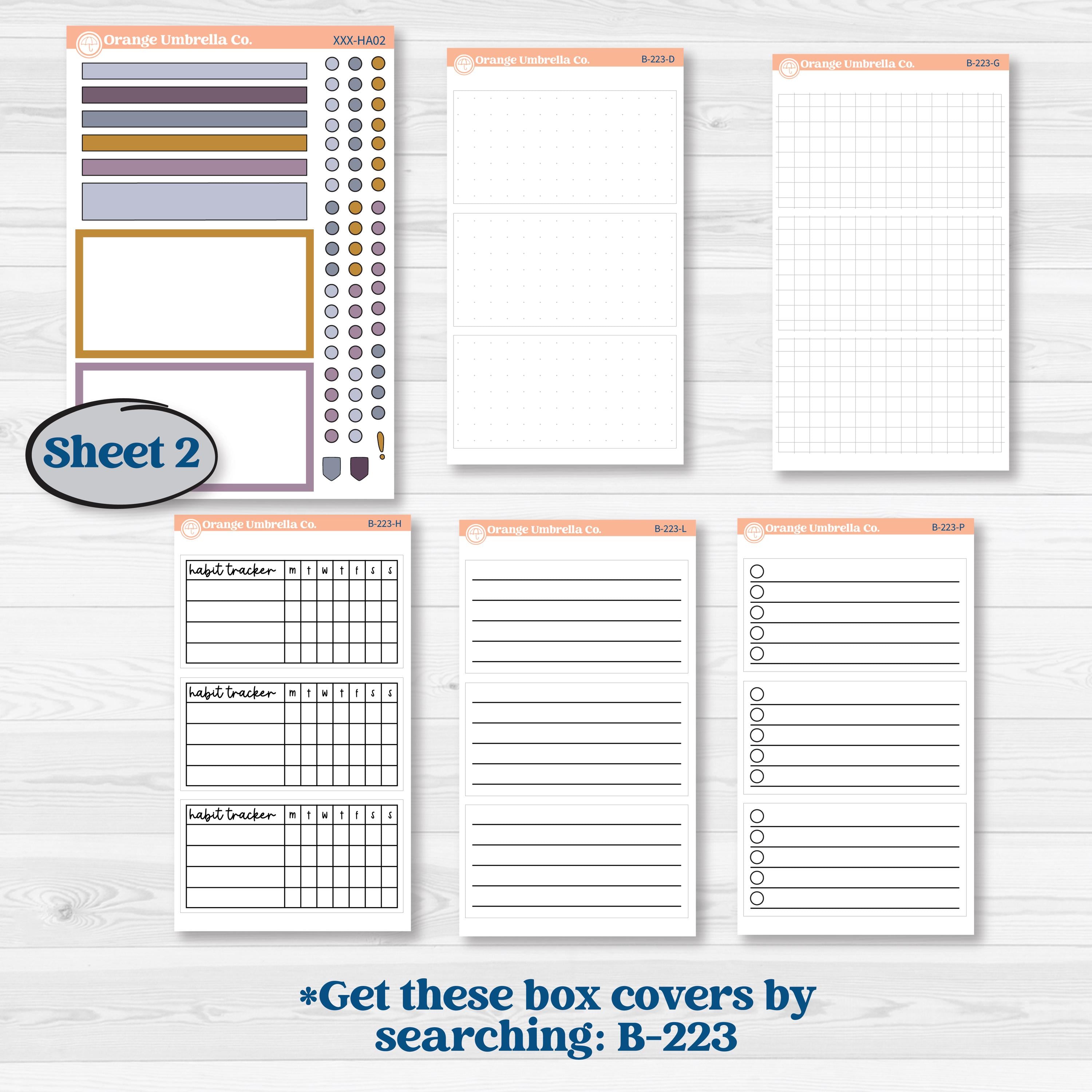 Ice Cream Celestial Kit | Erin Condren Weekly Dashboard Planner Kit Stickers | Scoops of Jupiter | KIT-402-HA