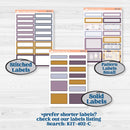 Ice Cream Celestial Kit | A5 Daily Duo Planner Kit Stickers | Scoops of Jupiter | KIT-402-L