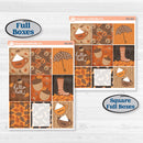 Fall Leaves Autumn Kit | Weekly Sticker Kit for Vertical Planners like Erin Condren | All Fall Down | KIT-403-A