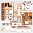 Fall Leaves Autumn Kit | Weekly Sticker Kit for Vertical Planners like Erin Condren | All Fall Down | KIT-403-A