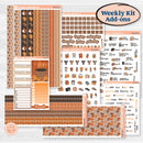 Fall Leaves Autumn Kit | Weekly Add-On Planner Kit Stickers | All Fall Down | KIT-403-B