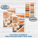 Fall Leaves Autumn Kit | Journaling Kit Planner Stickers | All Fall Down | KIT-403-D