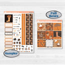 Fall Leaves Autumn Kit | Hobonichi Cousin Weekly & Daily Planner Kit Stickers | All Fall Down | KIT-403-E