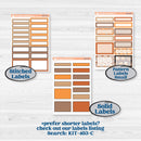 Fall Leaves Autumn Kit | A5 Compact Vertical Planner Kit Stickers for Erin Condren | All Fall Down | KIT-403-G