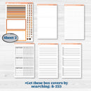 Fall Leaves Autumn Kit | Erin Condren Weekly Dashboard Planner Kit Stickers | All Fall Down | KIT-403-HA