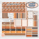 Fall Leaves Autumn Kit | Laurel Denise Portrait Planner Kit Stickers | All Fall Down | KIT-403-R