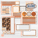 Fall Leaves Autumn Kit | A5 Plum Monthly & Dashboard Planner Kit Stickers | All Fall Down | KIT-403-S