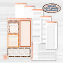 Fall Leaves Autumn Kit | A5 Erin Condren Monthly Dashboard Sticker Kit | 2025-2026 Planners | All Fall Down | KIT-403-VA