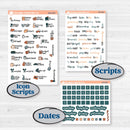Bold Pumpkin Planner Kit | Weekly Add-On Planner Kit Stickers | Perfect Pumpkin | KIT-403-B