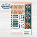 Bold Pumpkin Planner Kit | 7x9 Compact Vertical Planner Kit Stickers | Perfect Pumpkin | KIT-404-H