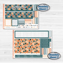 Bold Pumpkin Planner Kit | A5 Erin Condren Monthly & Dashboard Sticker Kit | 2024-2025 Planners | Perfect Pumpkin | KIT-404-V