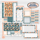Bold Pumpkin Planner Kit | A5 Erin Condren Monthly & Dashboard Sticker Kit | 2024-2025 Planners | Perfect Pumpkin | KIT-404-V
