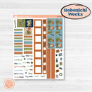 Woodland Frog Planner Kit | Hobonichi Weeks Weekly Planner Kit Stickers | Cameron | KIT-405-F