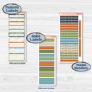 Woodland Frog Planner Kit | A5 Daily Duo Planner Kit Stickers | Cameron | KIT-405-L