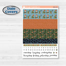 Woodland Frog Planner Kit | A5 Daily Duo Planner Kit Stickers | Cameron | KIT-405-L