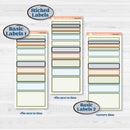 Woodland Frog Planner Kit | 7x9 Erin Condren Daily Duo Planner Kit Stickers | Cameron | KIT-405-M