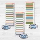 Woodland Frog Planner Kit | A5 Plum Daily Planner Kit Stickers | Cameron | KIT-405-N