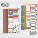 Wilderness Fall Stickers | Weekly Sticker Kit for Vertical Planners like Erin Condren | Lumberjack | KIT-406-A