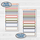 Wilderness Fall Stickers | 7x9 Compact Vertical Planner Kit Stickers | Lumberjack | KIT-406-H
