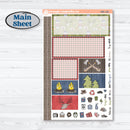 Wilderness Fall Stickers | Plum Vertical Priorities 7x9 Planner Kit Stickers | Lumberjack | KIT-406-J