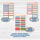 Wilderness Fall Stickers | 7x9 Erin Condren Daily Duo Planner Kit Stickers | Lumberjack | KIT-406-M