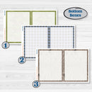 Wilderness Fall Stickers | 7x9 Erin Condren Daily Duo Planner Kit Stickers | Lumberjack | KIT-406-M