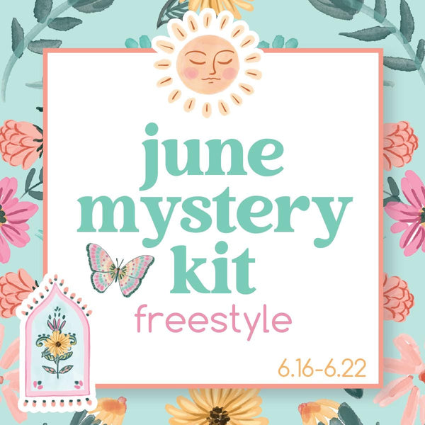 Summer Island Mystery Kit | Freestyle Kit Any Planner Kit Stickers | Oasis | MK39-K
