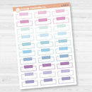 Hobonichi Cousin Labels | Functional Weekly Planner Stickers | L-535