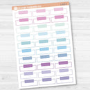 Appointment Top Label Stickers | Functional Planner Boxes | L-515