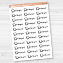 Don’t Forget Event Stickers | Sticky Note Icon Script Labels | F17 | E-019