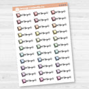 Don’t Forget Event Stickers | Sticky Note Icon Script Labels | F17 | E-019