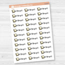 Don’t Forget Event Stickers | Sticky Note Icon Script Labels | F17 | E-019