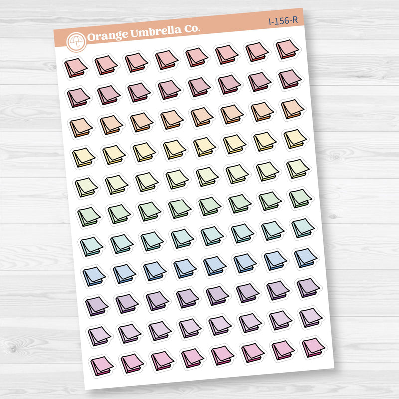 Sticky Note Icon Planner Stickers | Micro Functional Icons | I-156
