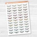 Pennant Banner Planner Deco | Decorative Planner Stickers | D-369