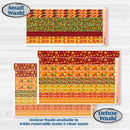 Colorful Autumn Stickers | Weekly Add-On Planner Kit Stickers | Vivid | KIT-407-B