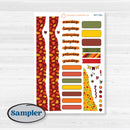 Colorful Autumn Stickers | Journaling Kit Planner Stickers | Vivid | KIT-407-D
