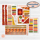 Colorful Autumn Stickers | Journaling Kit Planner Stickers | Vivid | KIT-407-D