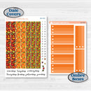 Colorful Autumn Stickers | 7x9 Plum Daily Planner Kit Stickers | Vivid | KIT-407-P