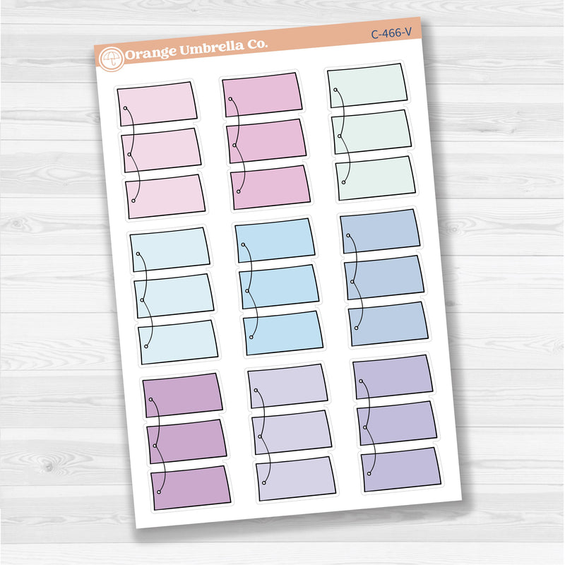 Sticker sheet with large top 3 and gratitude journaling notes for planners, scrapbooking, Bible journaling, and memory keeping — white removable matte.