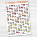Calendar Date Dots | F17 Font Monthly Planner Stickers | B-231