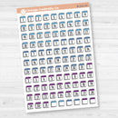Calendar Date Dots | F17 Font Monthly Planner Stickers | B-231
