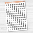 Backpack Icon Stickers | School Planner Stickers | I-159
