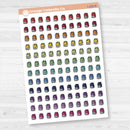Backpack Icon Stickers | School Planner Stickers | I-159